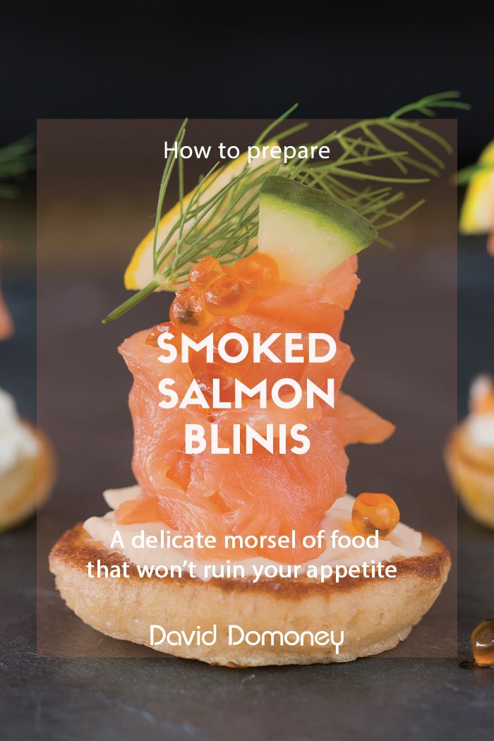 Smoked Salmon Blinis