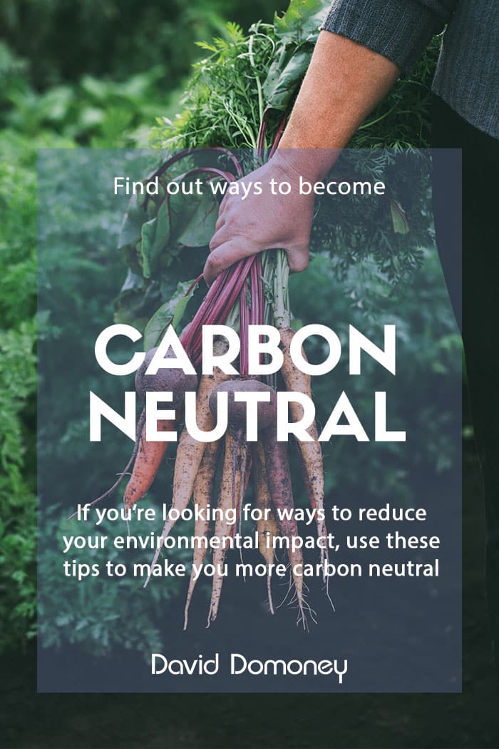 reduce carbon footprint