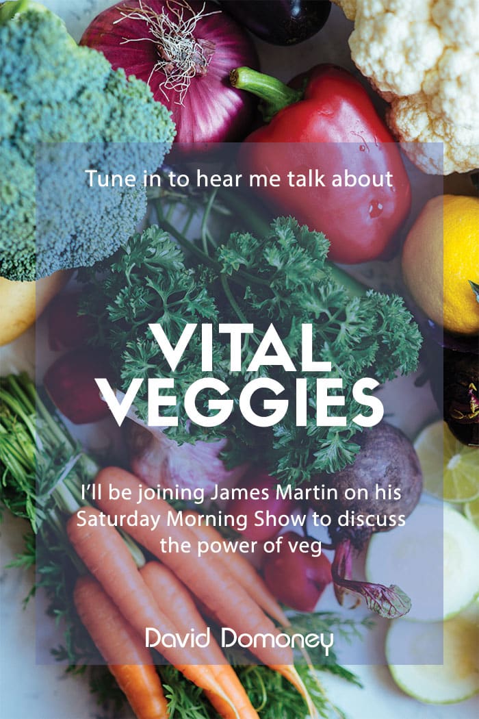 vegetables James Martin