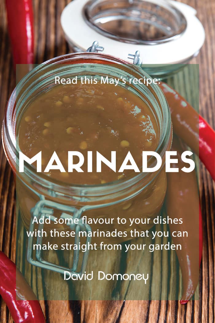 grow your own marinades