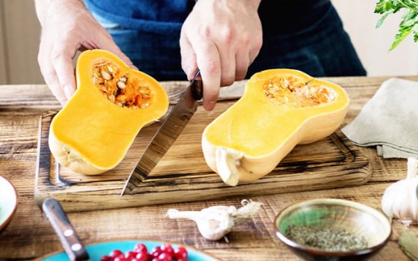 May recipe: Stuffed butternut squash - David Domoney