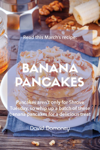 Banana pancakes recipe feature