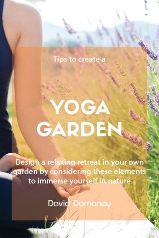 tips for creating a yoga garden feature