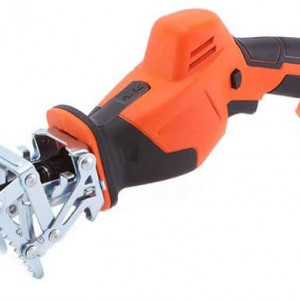 Yard Force 12V Cordless 12cm Mini Chainsaw with Lithium-Ion