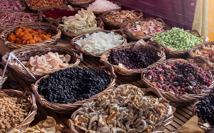 Preparing dried foods