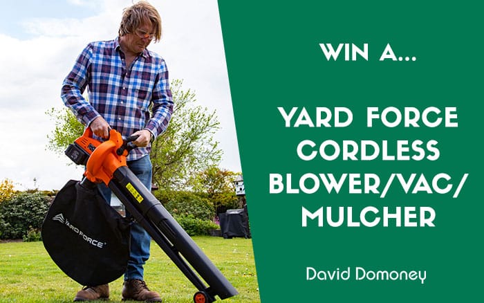 Yard Force October Prize Draw Blower Vac Mulcher