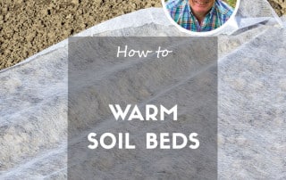 How to warm soil beds feature