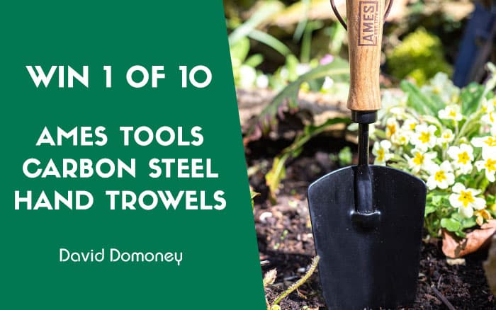 Prize draw Ames Tools Carbon Steel Hand Trowel